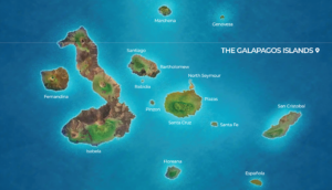 Maps Galapago Island