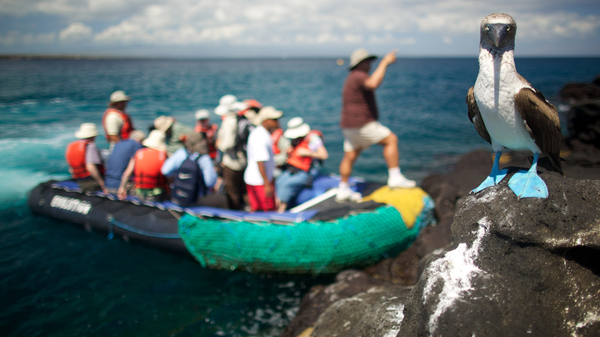 Boarding Zodiac