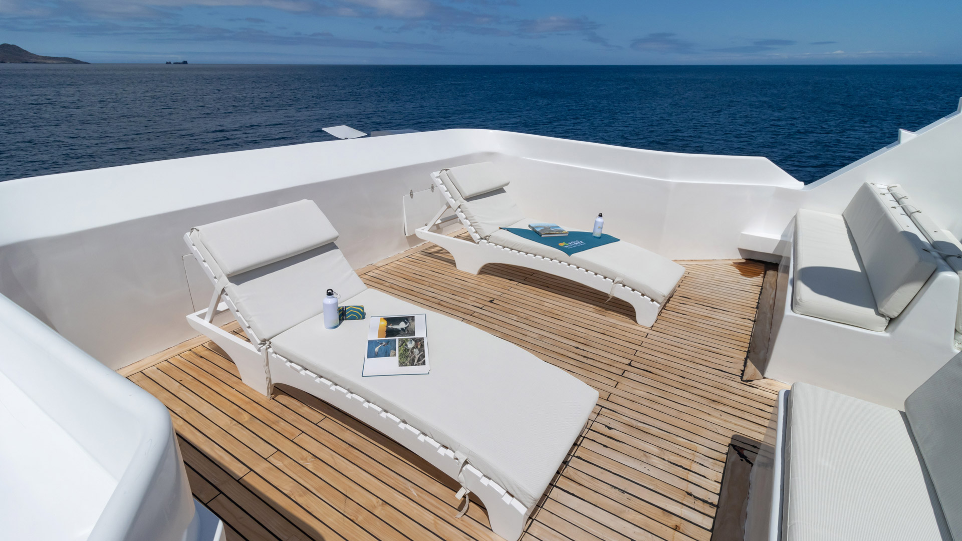 Open sun deck