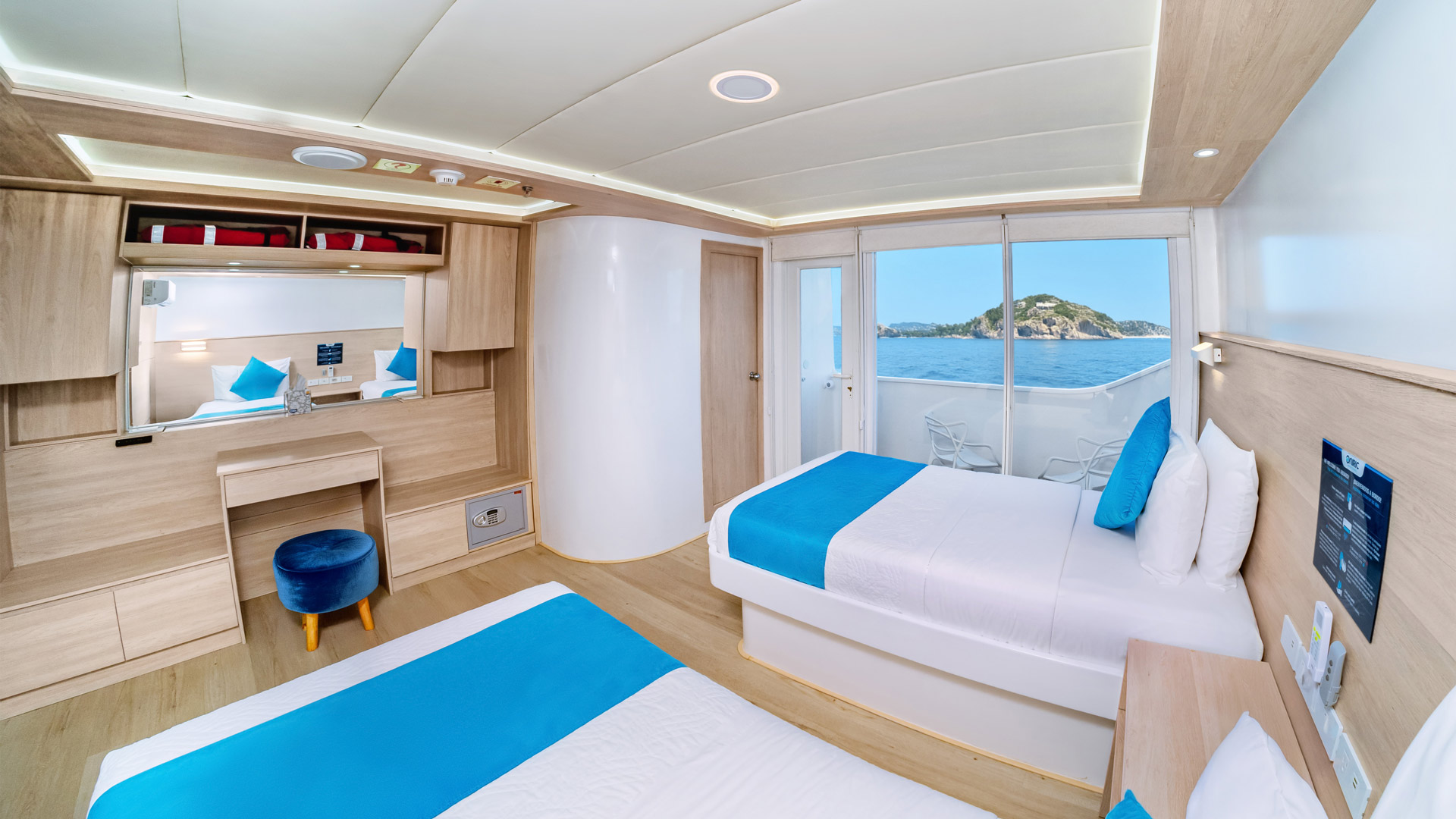 Twin stateroom